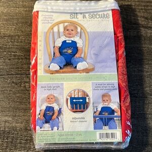 Baby to toddles sit & seure